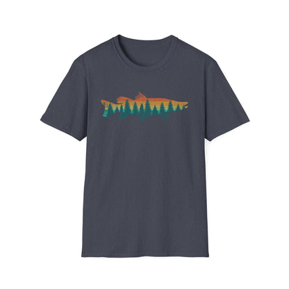 Fly Fishing Outdoor Forest Nature Fisherman Wildlife V3 T-Shirt
