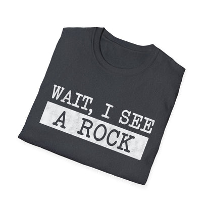 Wait I See A Rock Retro T-Shirt