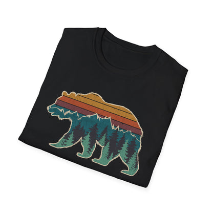 Bear Mountain Retro Vintage V1 T-Shirt