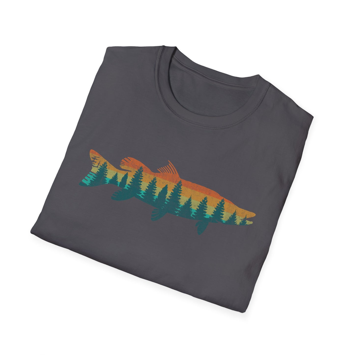 Fly Fishing Outdoor Forest Nature Fisherman Wildlife V3 T-Shirt