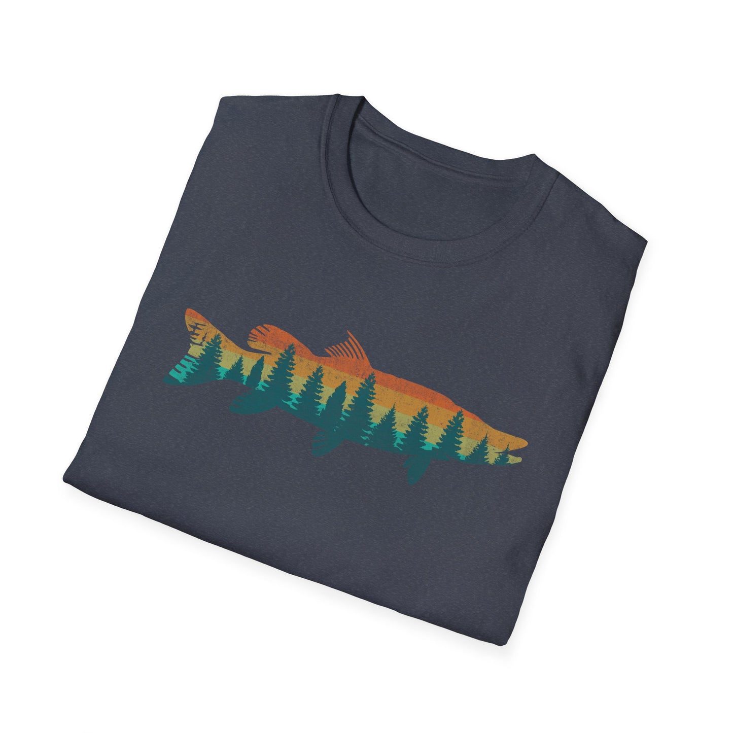 Fly Fishing Outdoor Forest Nature Fisherman Wildlife V3 T-Shirt