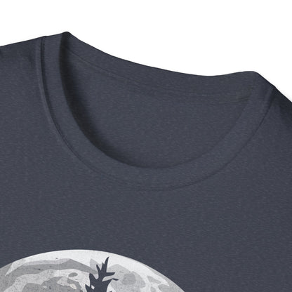 Moon Outdoor Trees Hikers T-Shirt