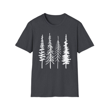 Trees Hiking Hiker Adventures T-Shirt