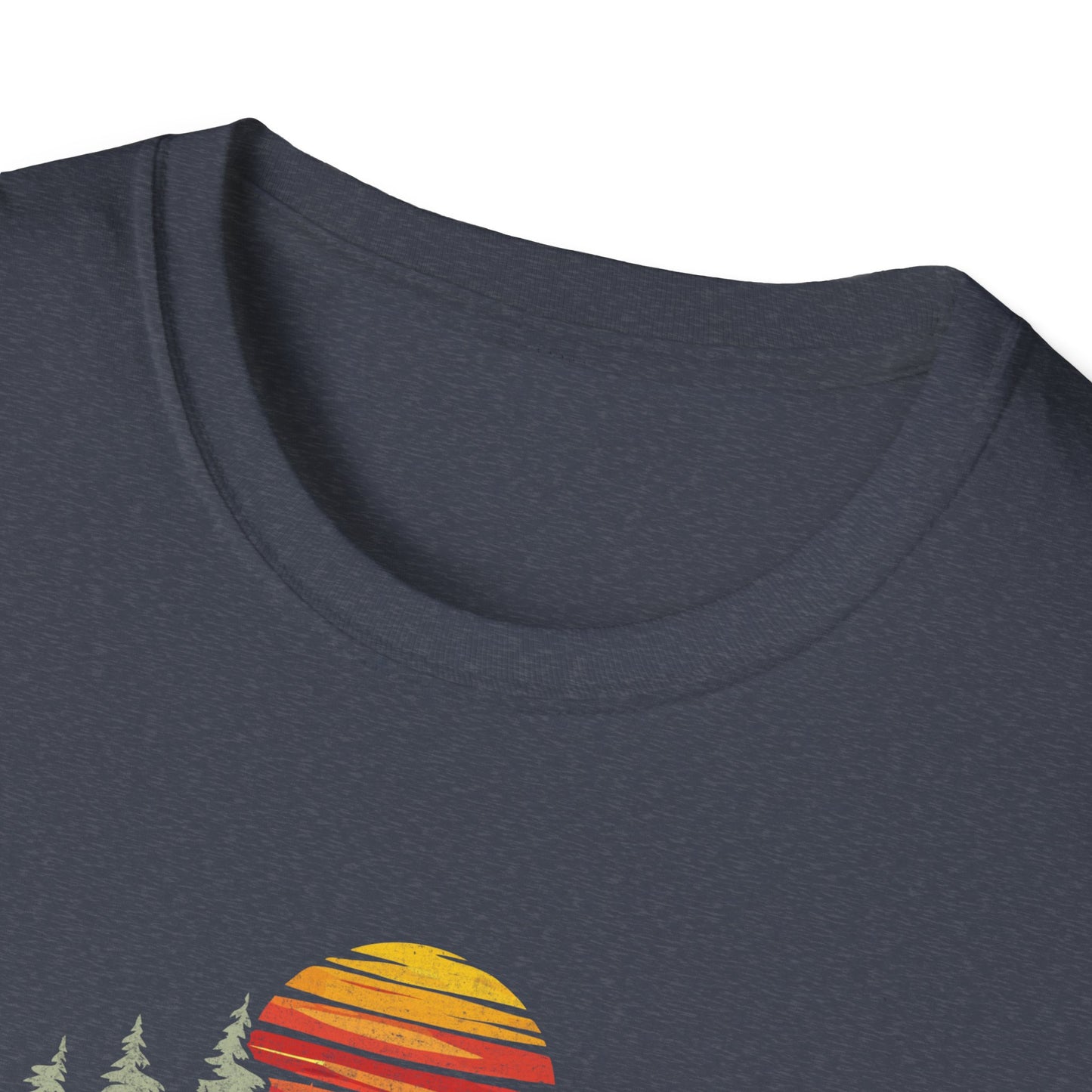 Retro Vintage Sunset Outdoor Forest V2 T-Shirt
