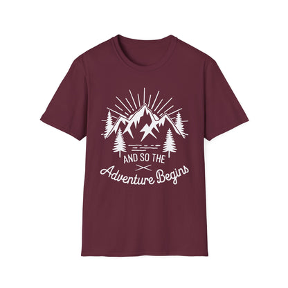 And So The  advunture begin V5 T-Shirt