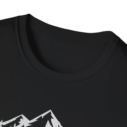 Mountains Art For outdoors hikers and nature lovers V1 T-Shirt