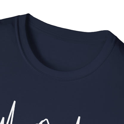 Mountains Hiking  Heartbeat Hiker Adventures V2 T-Shirt