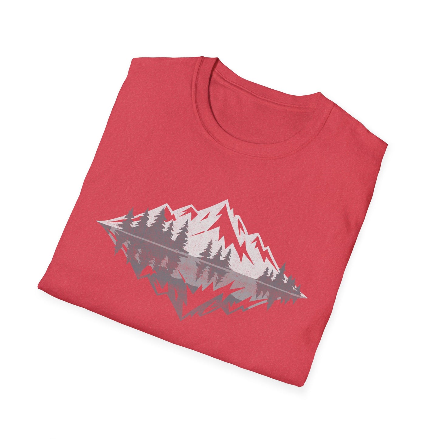 Mountains Art For outdoors hikers and nature lovers V2 T-Shirt