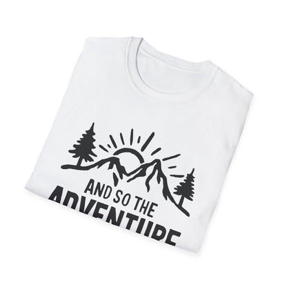 And So The  advunture begin V1 T-Shirt
