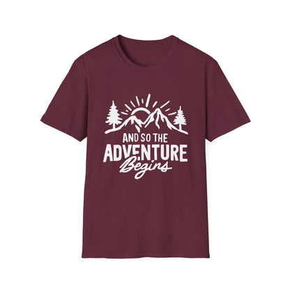 And So The  advunture begin V1 T-Shirt
