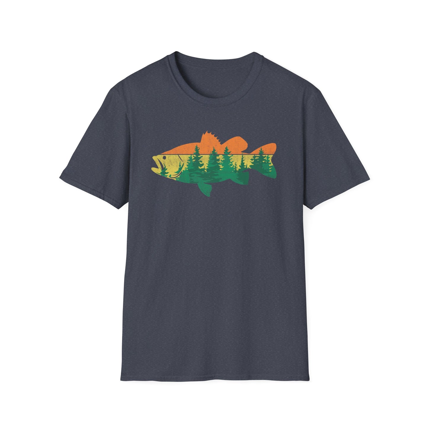 Fly Fishing Outdoor Forest Nature Fisherman Wildlife V1 T-Shirt