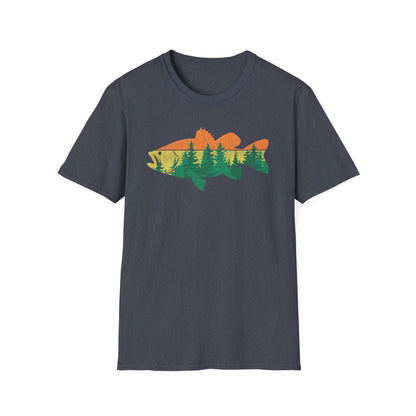 Fly Fishing Outdoor Forest Nature Fisherman Wildlife V1 T-Shirt