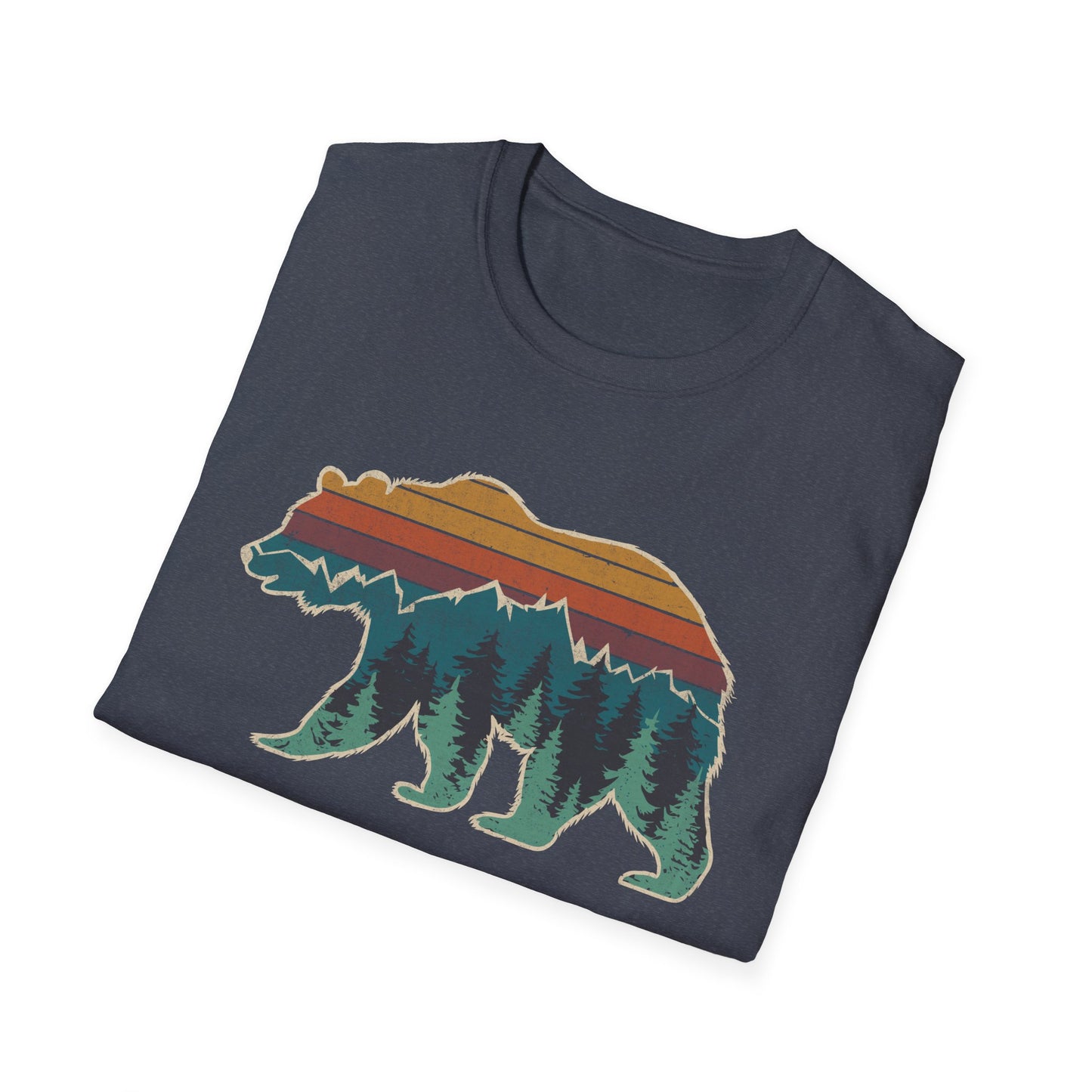 Bear Mountain Retro Vintage V1 T-Shirt