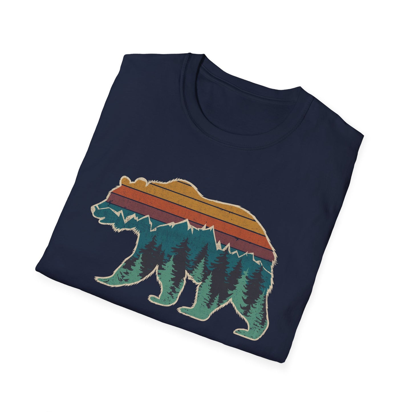 Bear Mountain Retro Vintage V1 T-Shirt