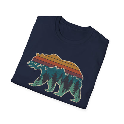 Bear Mountain Retro Vintage V1 T-Shirt