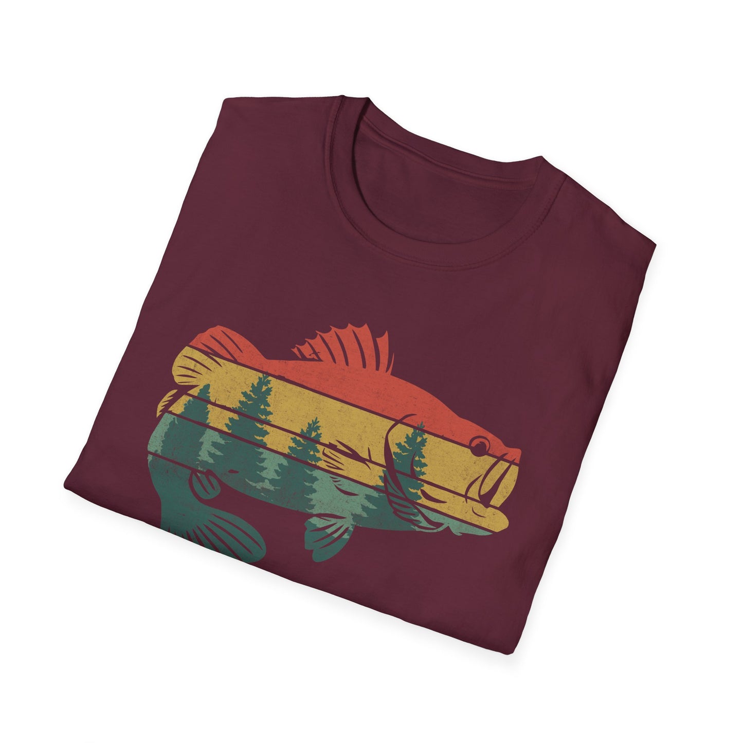 Fly Fishing Outdoor Forest Nature Fisherman Wildlife V4 T-Shirt