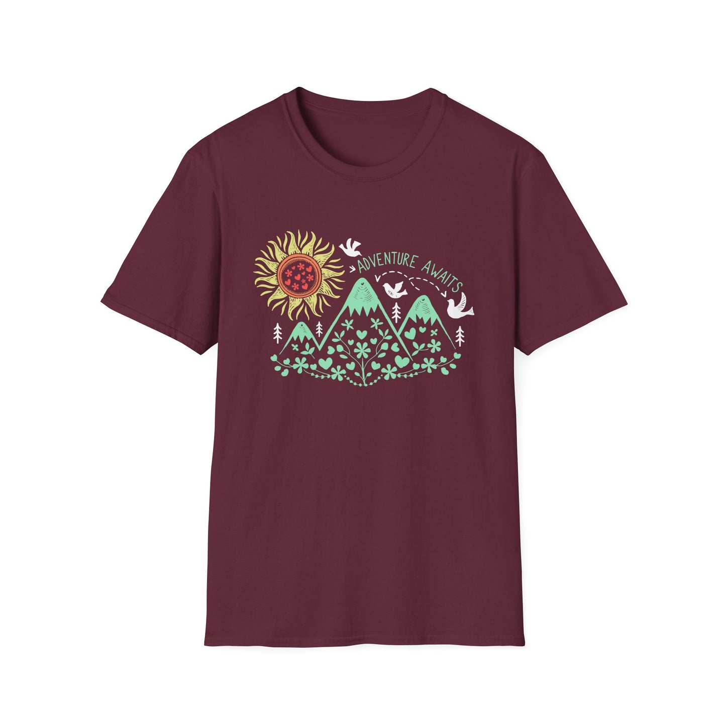 Adeventure Awaits outdoor V4 T-Shirt