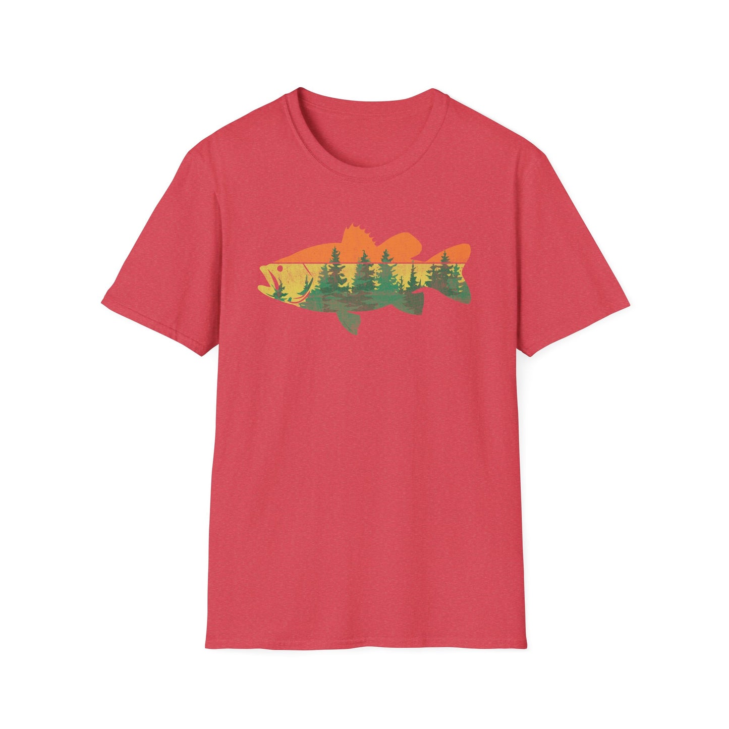 Fly Fishing Outdoor Forest Nature Fisherman Wildlife V1 T-Shirt
