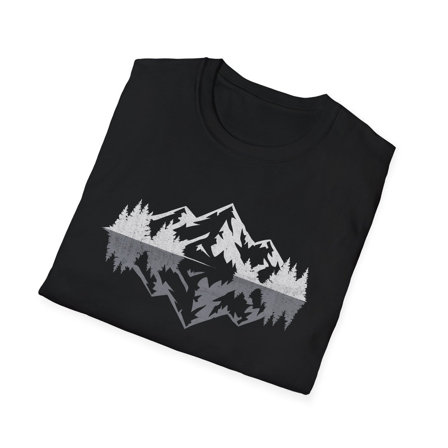 Mountains Art For outdoors hikers and nature lovers V1 T-Shirt