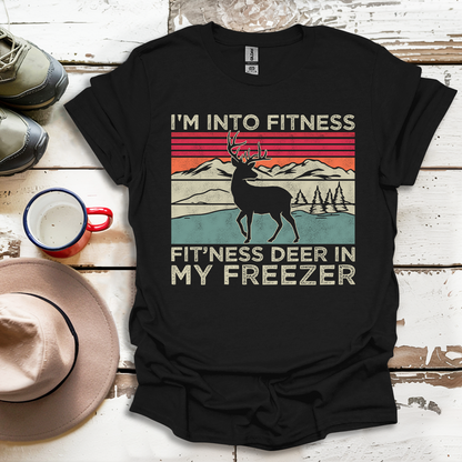 Deer Dad Retro Vintage T-Shirt