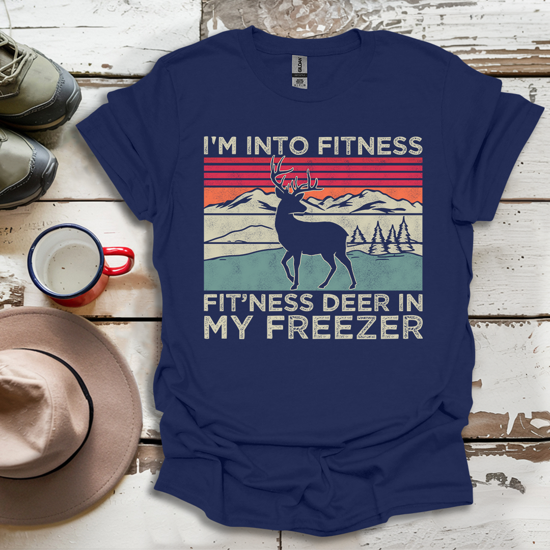 Deer Dad Retro Vintage T-Shirt