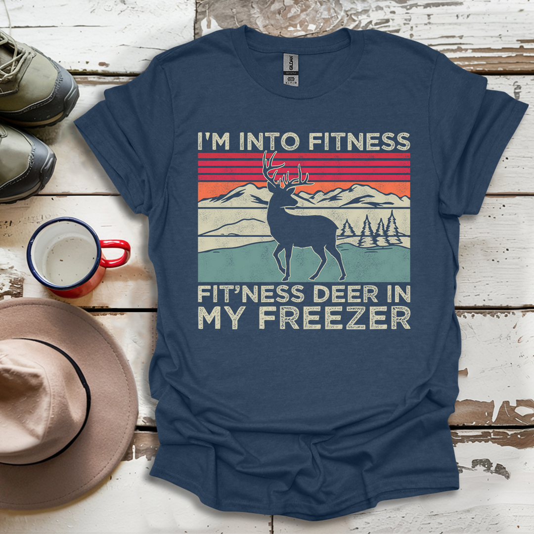 Deer Dad Retro Vintage T-Shirt