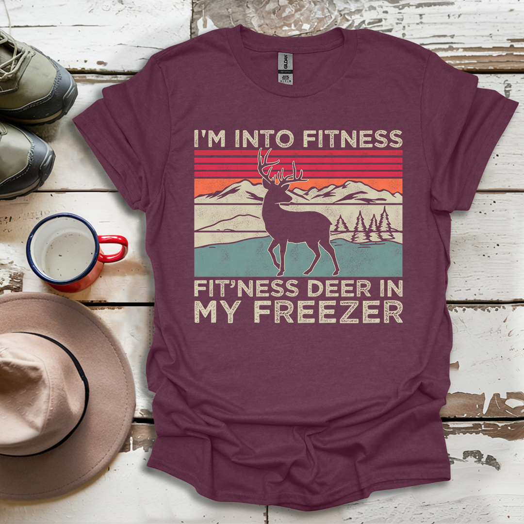 Deer Dad Retro Vintage T-Shirt