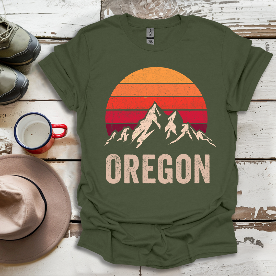 OREGON Retro Vintage T-Shirt