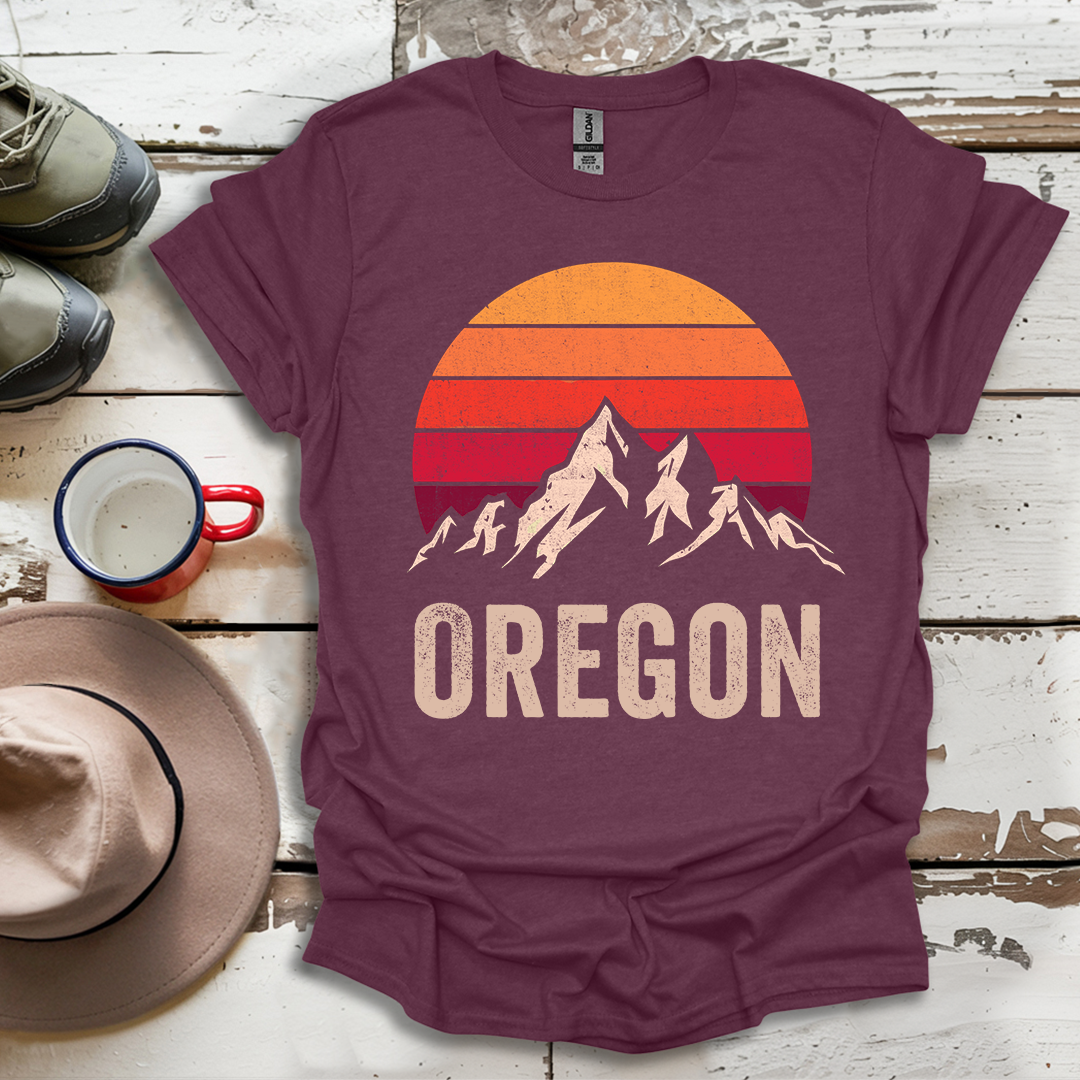 OREGON Retro Vintage T-Shirt
