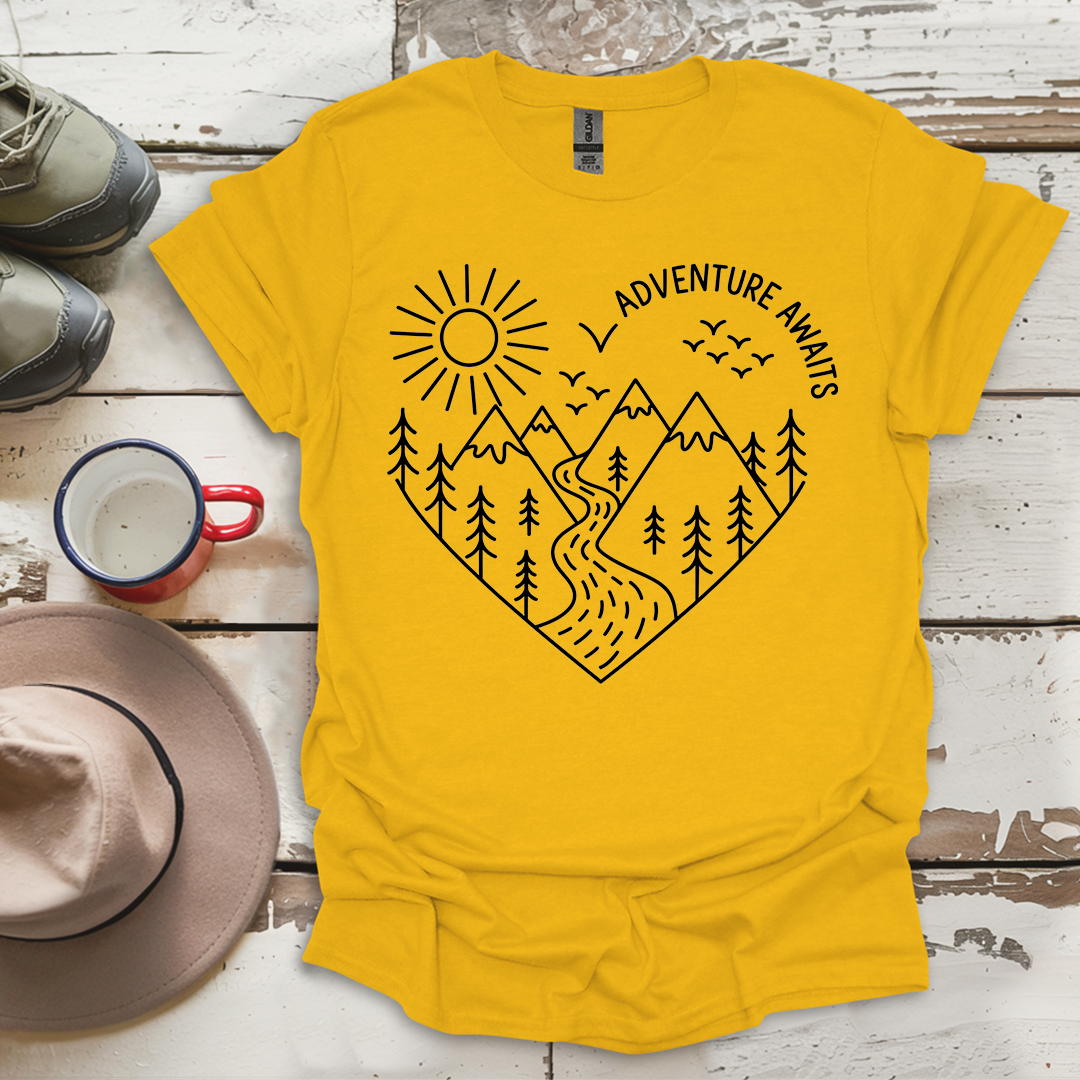Adeventure Awaits outdoor V10 T-Shirt