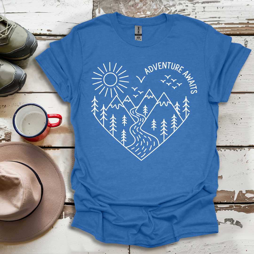 Adeventure Awaits outdoor V10 T-Shirt