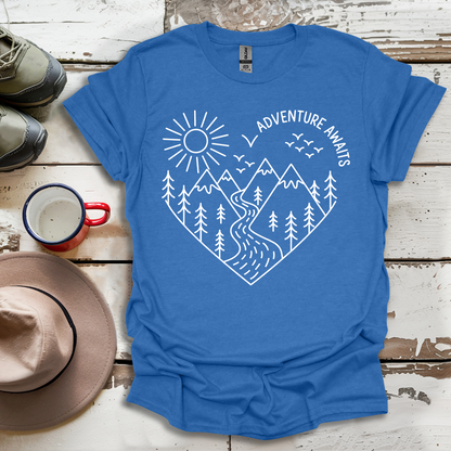 Adeventure Awaits outdoor V10 T-Shirt