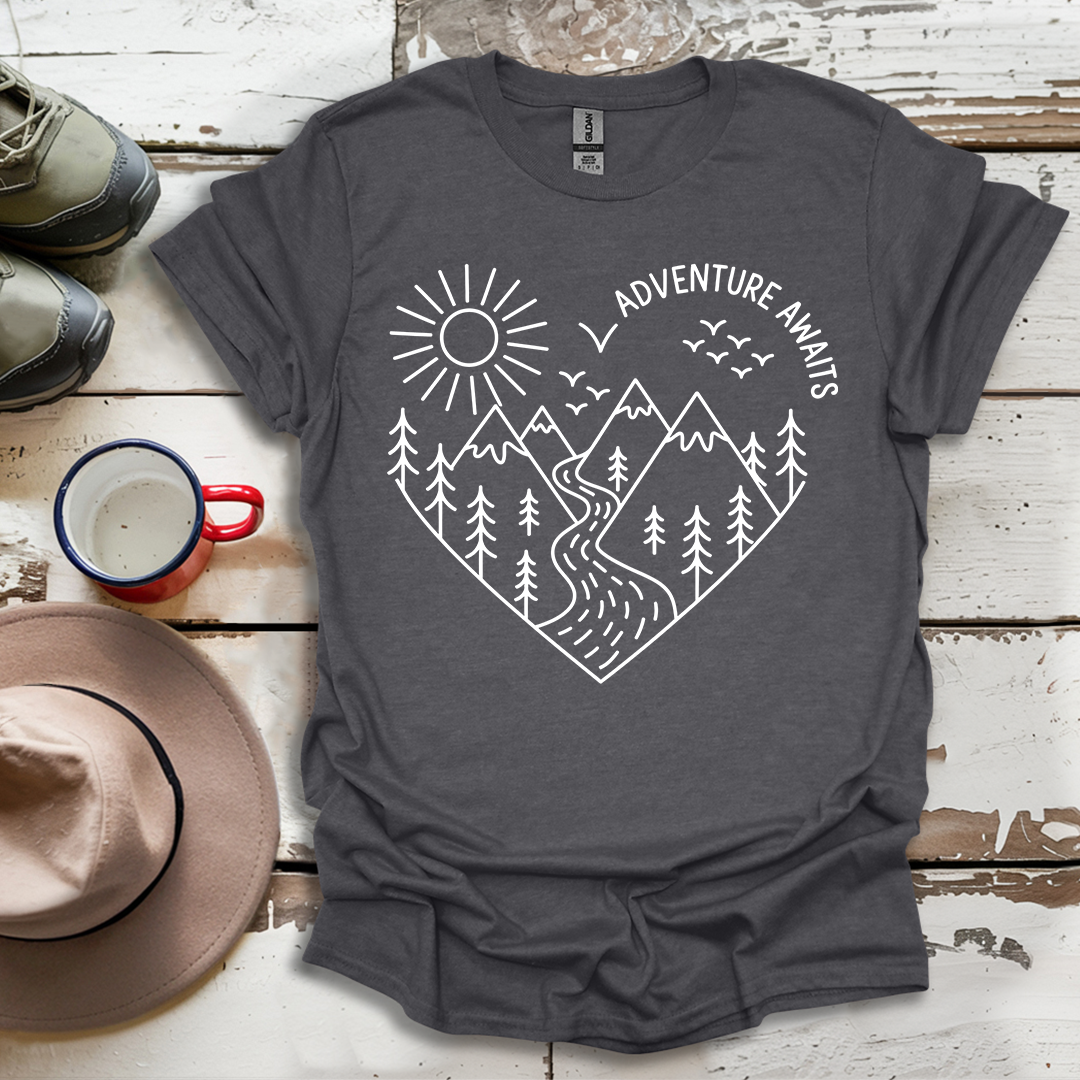 Adeventure Awaits outdoor V10 T-Shirt