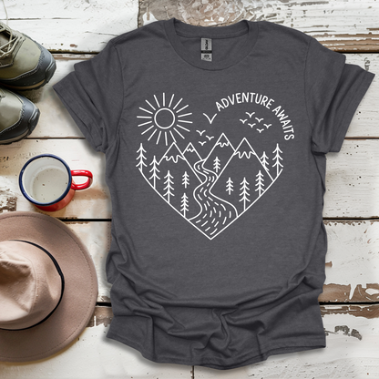 Adeventure Awaits outdoor V10 T-Shirt