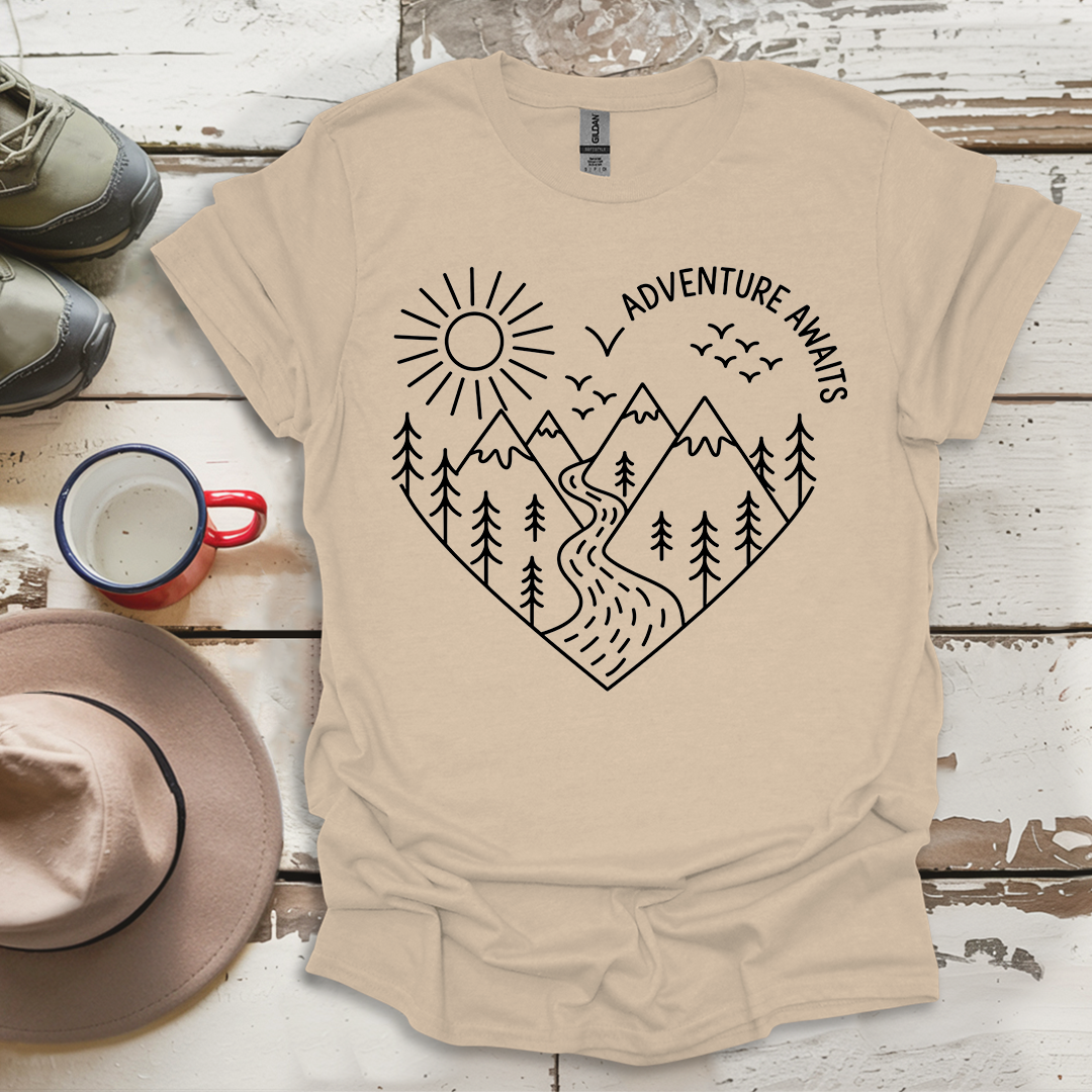 Adeventure Awaits outdoor V10 T-Shirt