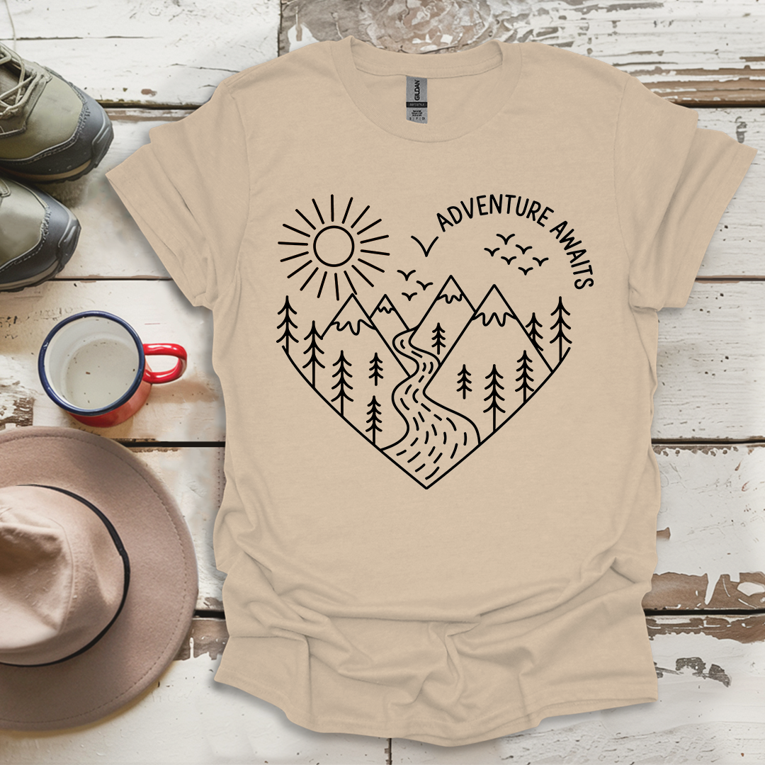 Adeventure Awaits outdoor V9 T-Shirt