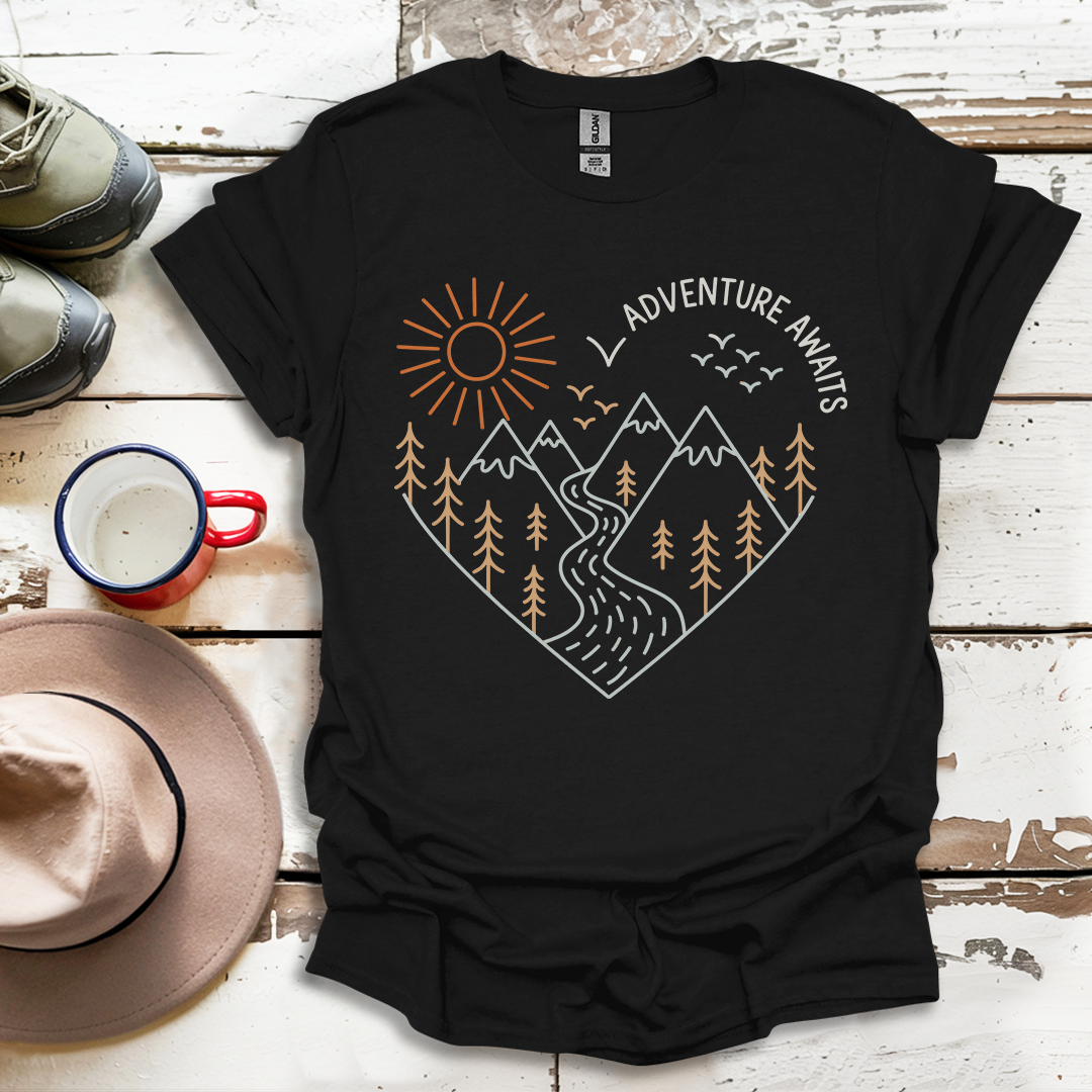 Adeventure Awaits outdoor V9 T-Shirt