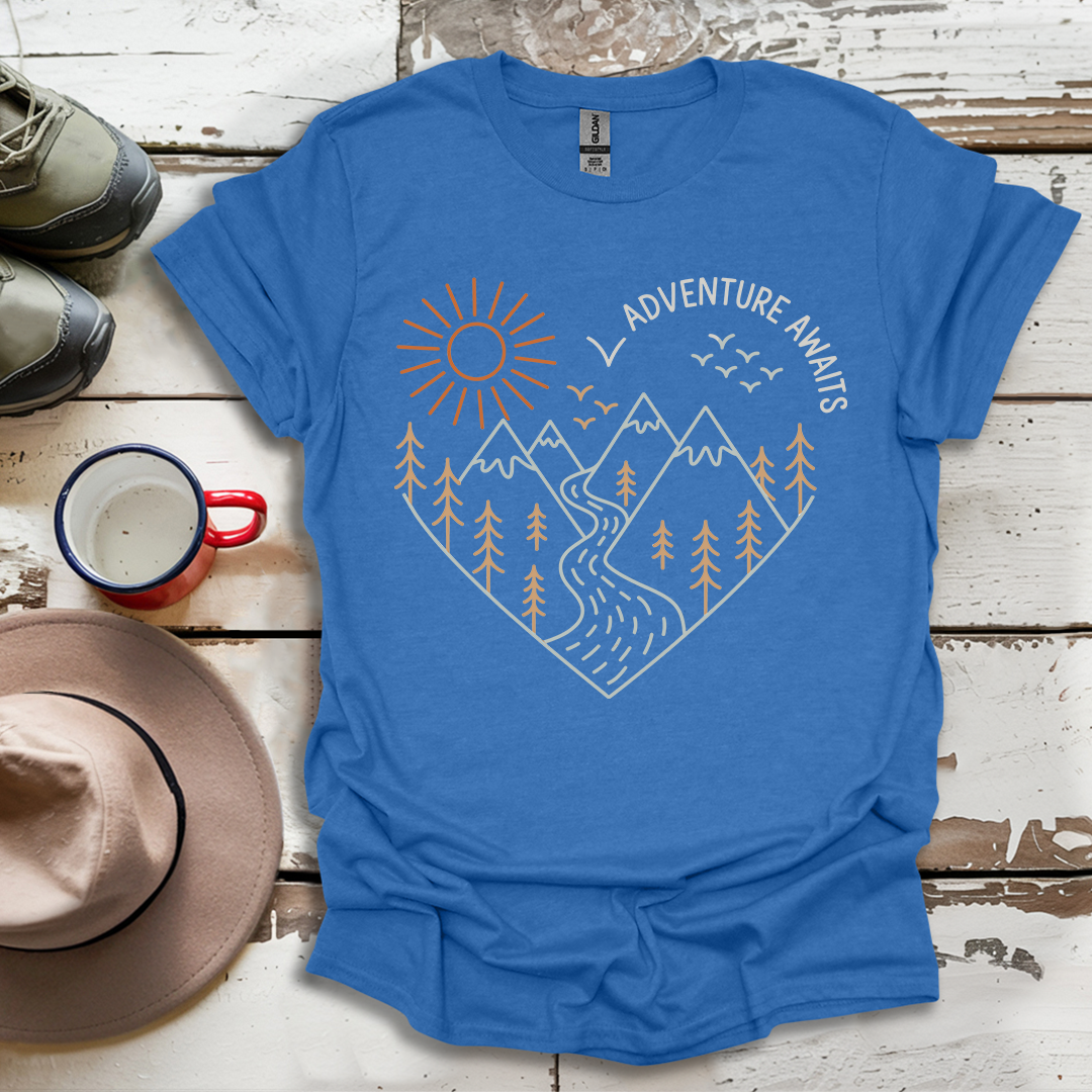 Adeventure Awaits outdoor V9 T-Shirt