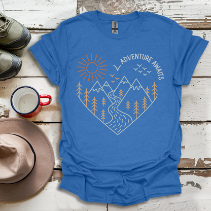 Adeventure Awaits outdoor V9 T-Shirt