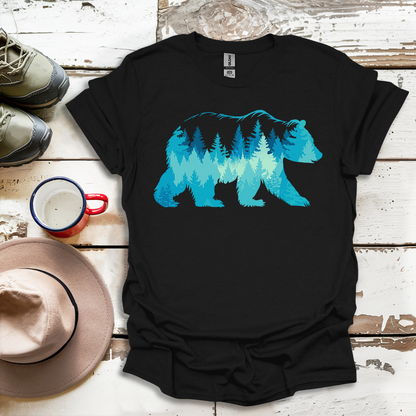 Bear Mountain Trees Outdoor V2 T-Shirt