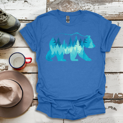Bear Mountain Trees Outdoor V2 T-Shirt