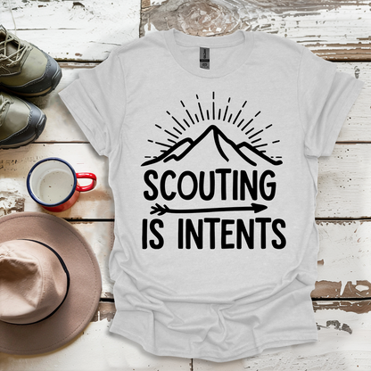 Hiking Outdoor Nature  Scouting Is Intents V3 T-Shirt