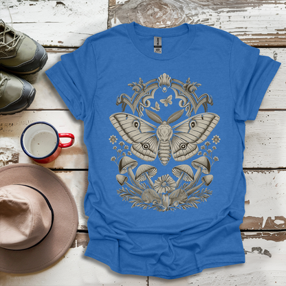 Butterfly Cute Moth Aesthetic Floral Outdoor Forest T-Shirt