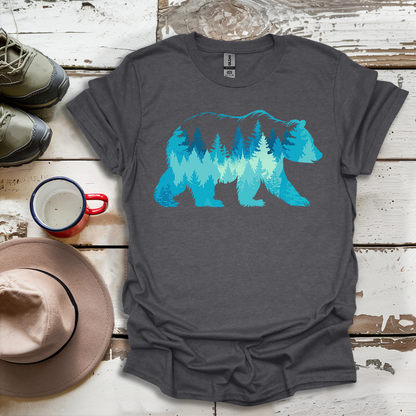 Bear Mountain Trees Outdoor V2 T-Shirt