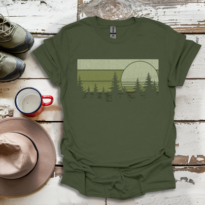 Outdoor Forest Trees Nature Wildlife V1 T-Shirt