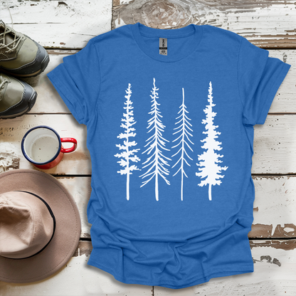 Trees Hiking Hiker Adventures T-Shirt