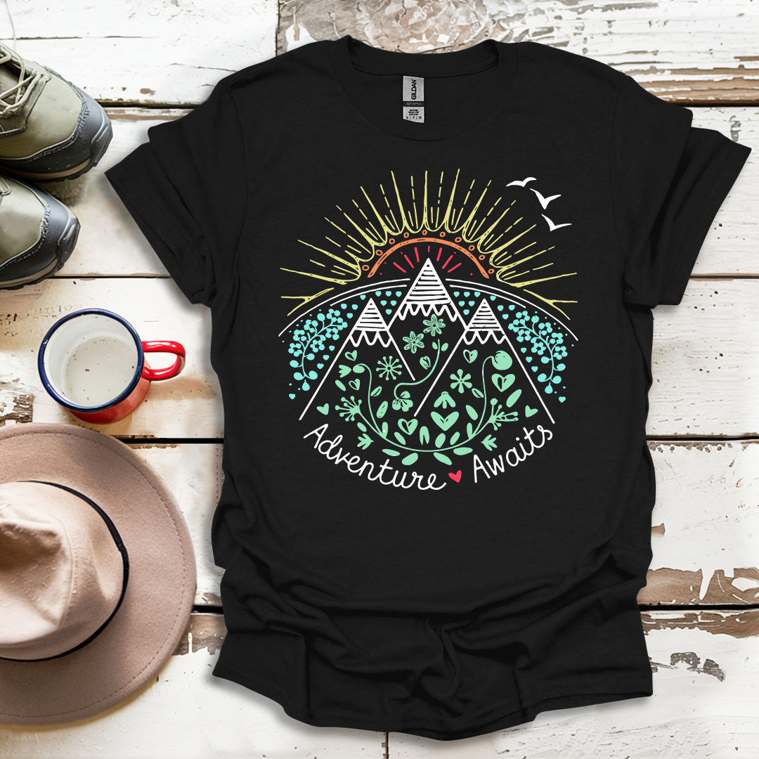 Adeventure Awaits outdoor V7 T-Shirt