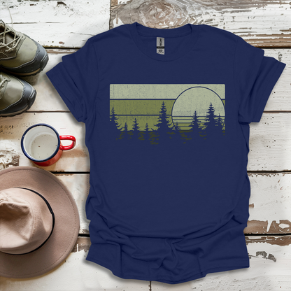 Outdoor Forest Trees Nature Wildlife V1 T-Shirt