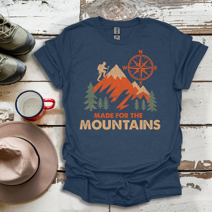 Hiking Outdoor Nature Made For The Mountains V1 T-Shirt
