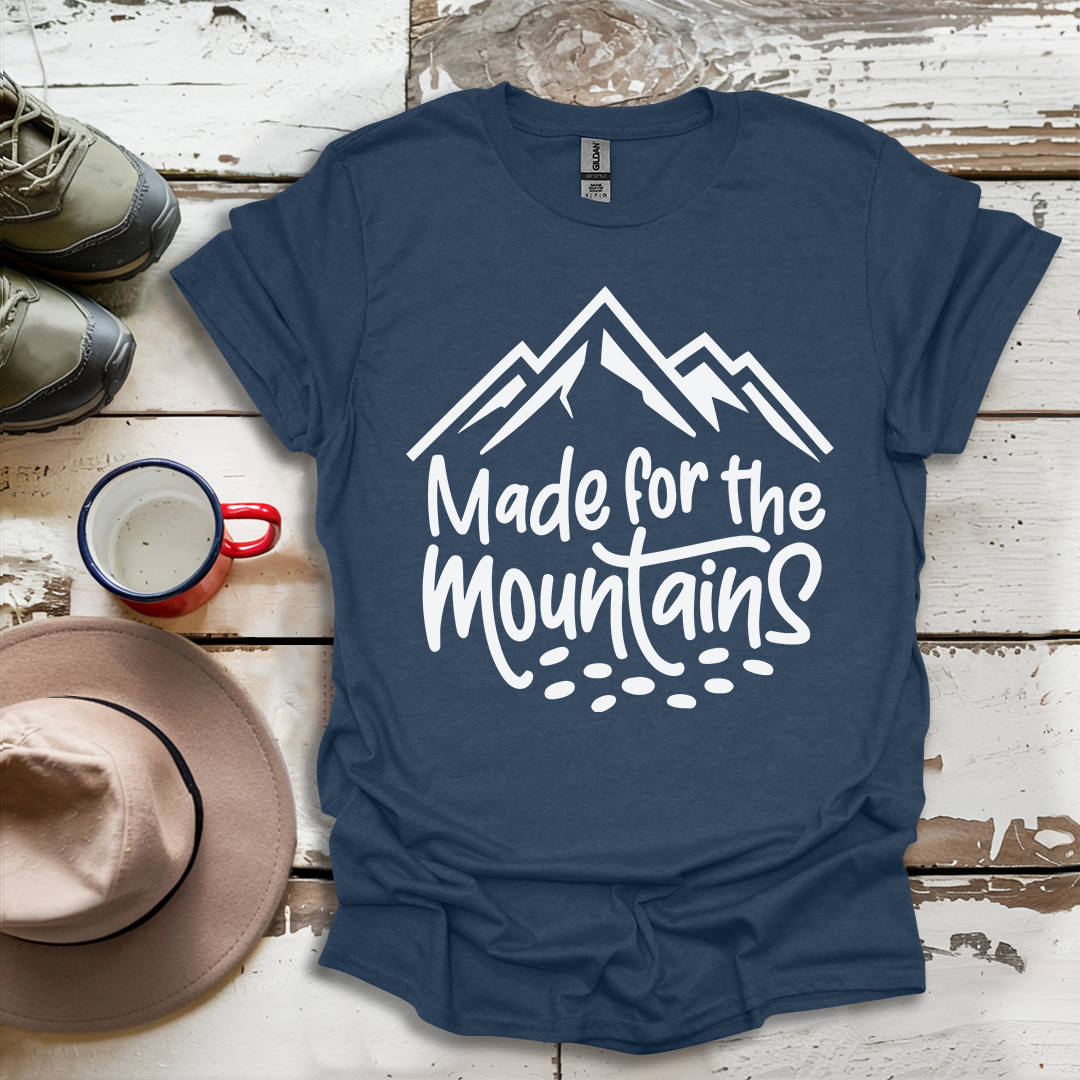 Hiking Outdoor Nature Made For The Mountains V8 T-Shirt